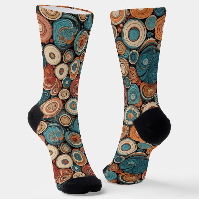 Calcetines Bright Socks Elaborate Seamless Patterns 0039387 (Angular)