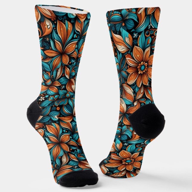 Calcetines Bright Socks Elaborate Seamless Patterns 0039389 (Angular)