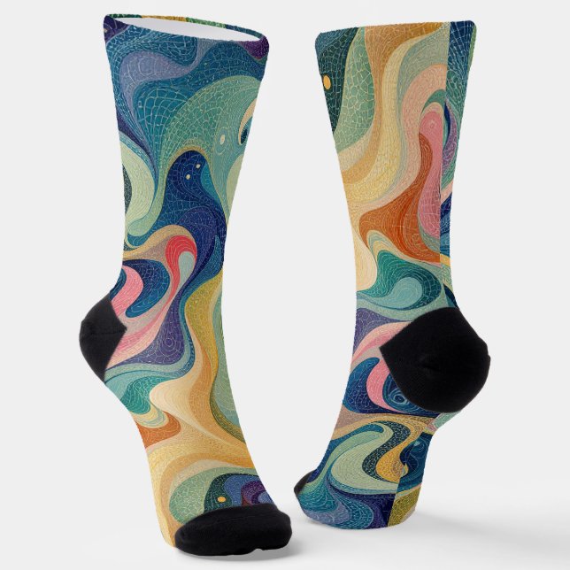 Calcetines Bright Socks Elaborate Seamless Patterns 0039400 (Angular)