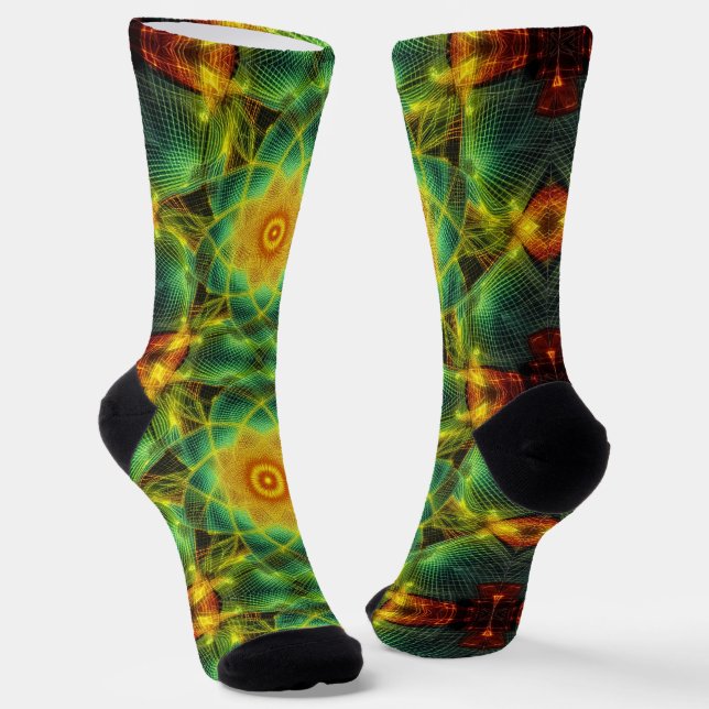 Calcetines Bright Socks Elaborate Seamless Patterns 0039407 (Angular)