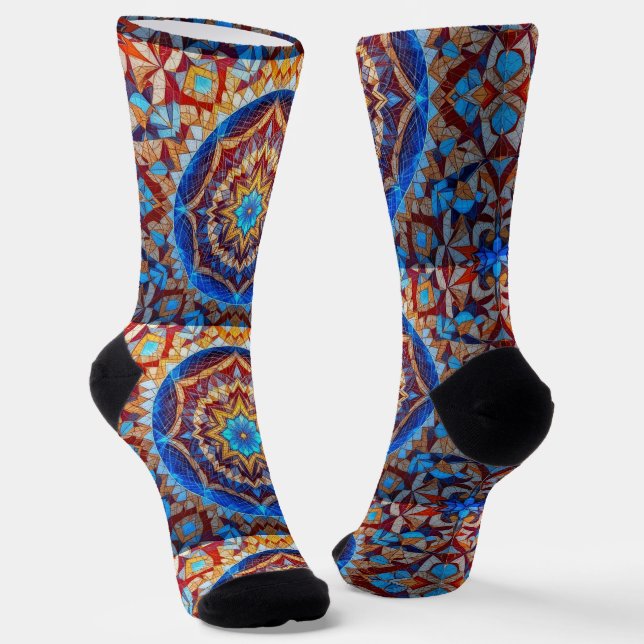 Calcetines Bright Socks Elaborate Seamless Patterns 0039411 (Angular)