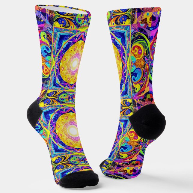 Calcetines Bright Socks Elaborate Seamless Patterns 0039416 (Angular)