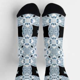 Calcetines Bright Socks Fractal Seamless Patterns 0042008