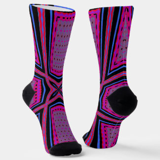 Calcetines Bright Socks Fractal Seamless Patterns 0042099