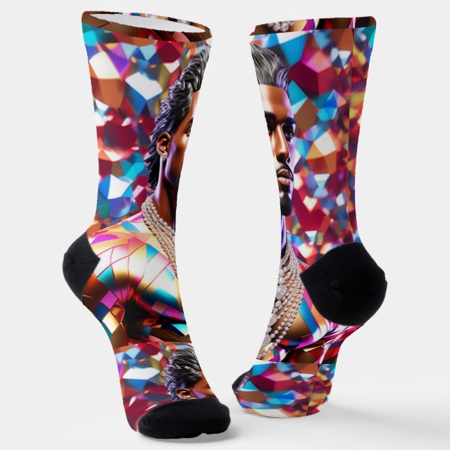 Calcetines Bright Socks Picture Art 0038499 (Angular)