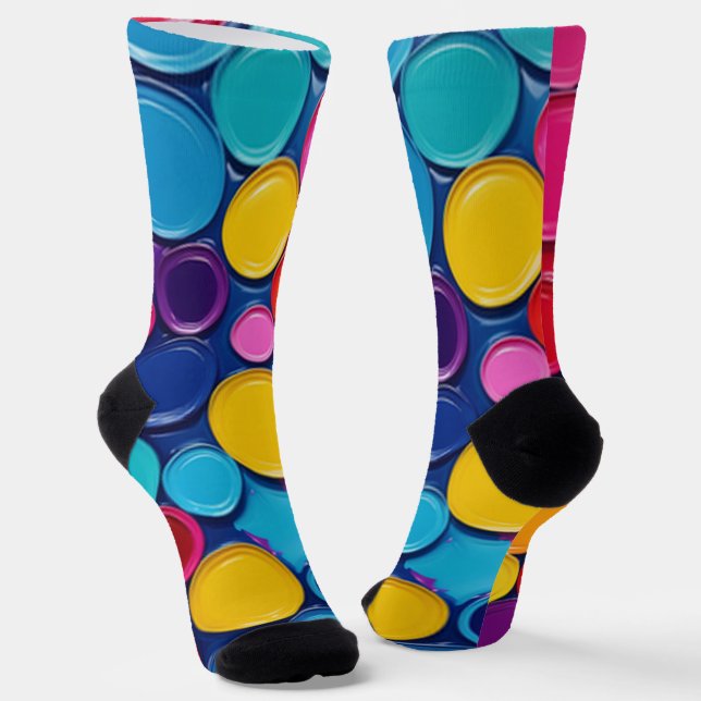 Calcetines Bright Socks Picture Art 0038510 (Angular)