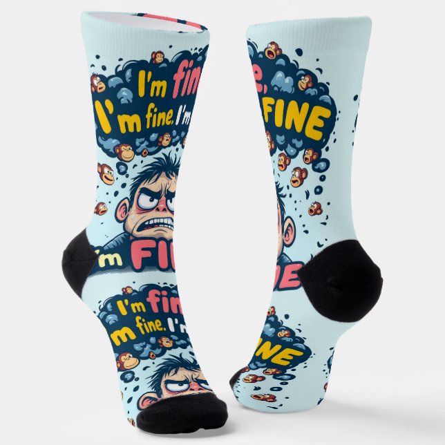 Calcetines Bright Socks RANDOPIX Art Socks 0039476 (Angular)