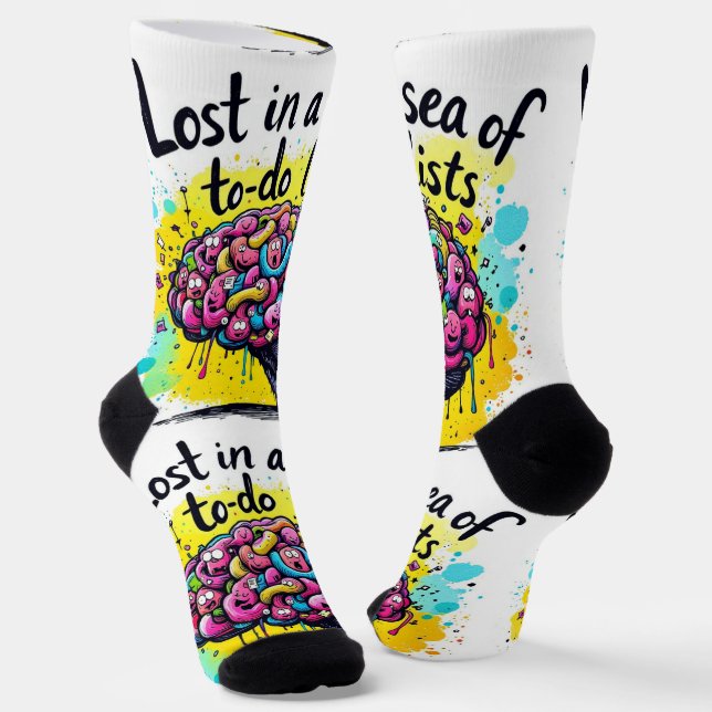 Calcetines Bright Socks RANDOPIX Art Socks 0039478 (Angular)
