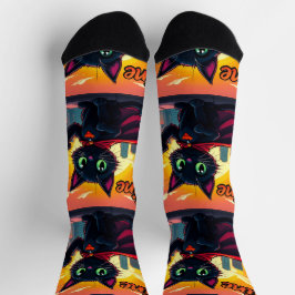 Calcetines Bright Socks RANDOPIX Art Socks Feline 0039500