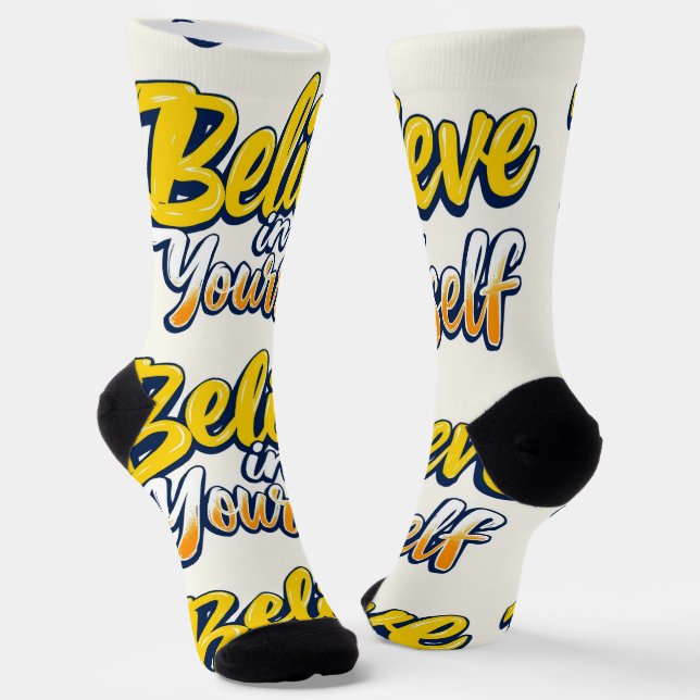 Calcetines Bright Socks RANDOPIX Believe In Yourself 0039491 (Angular)
