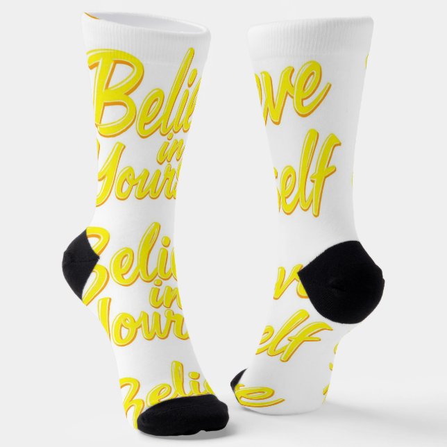 Calcetines Bright Socks RANDOPIX Believe In Yourself 0039493 (Angular)