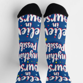 Calcetines Bright Socks RANDOPIX Believe In Yourself 0039498