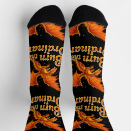 Calcetines Bright Socks RANDOPIX Burn The Ordinary 0039501