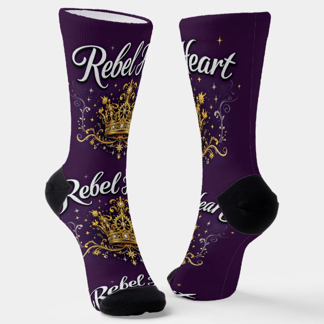 Calcetines Bright Socks Rebel Heart 0044075 (Angular)