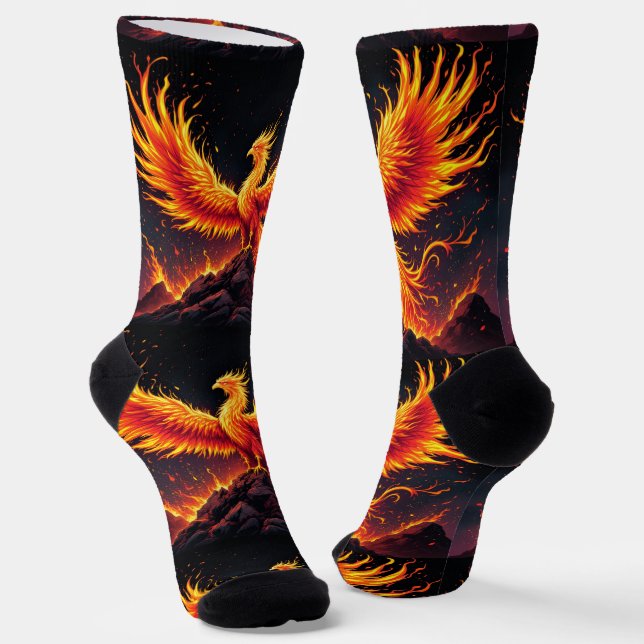 Calcetines Bright Socks Rock Fire Bird Socks 0040764 (Angular)