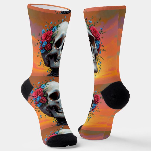 Calcetines Bright Socks Skull Pics 0037634 (Angular)