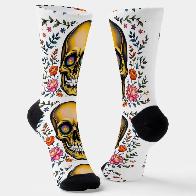 Calcetines Bright Socks Skull Pics 0037639 (Angular)
