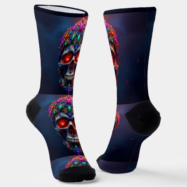 Calcetines Bright Socks Skull Pics 0037646 (Angular)