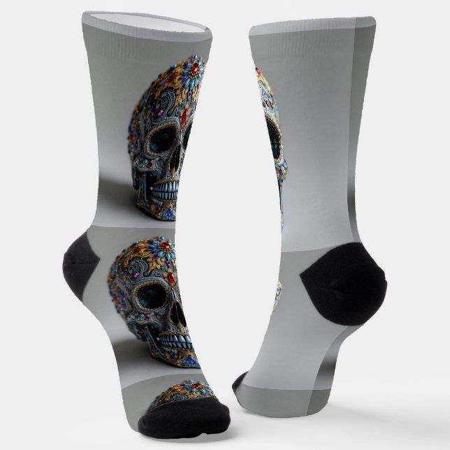 Calcetines Bright Socks Skull Pics 0037655 (Angular)