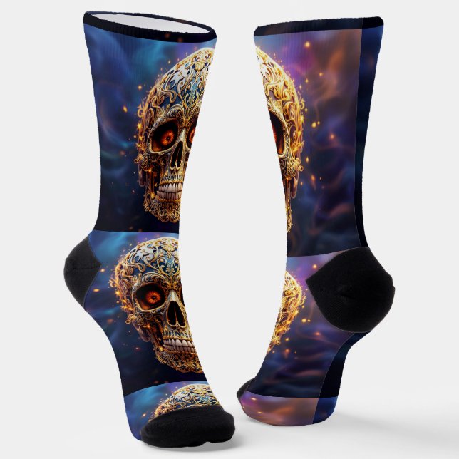 Calcetines Bright Socks Skull Pics 0037657 (Angular)