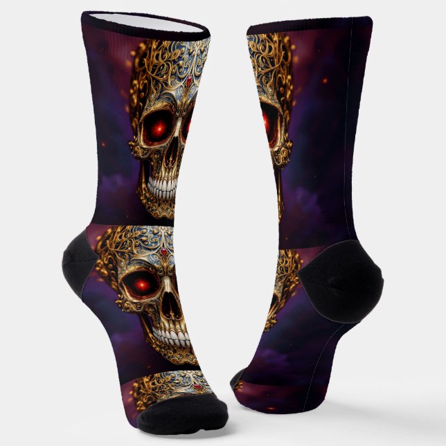 Calcetines Bright Socks Skull Pics 0037660 (Angular)