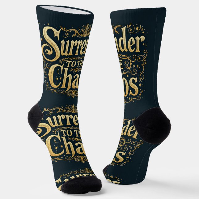 Calcetines Bright Socks Surrender To The Chaos 0044002 (Angular)