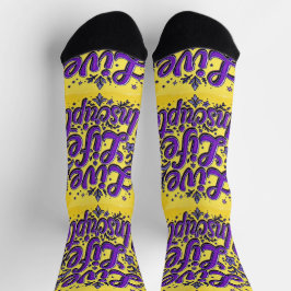Calcetines Brillantes Arte Motivacional 0043999
