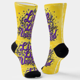 Calcetines Brillantes Arte Motivacional 0043999