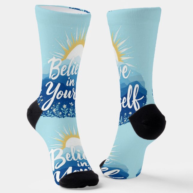Calcetines Brillantes Cree En Ti Calcetines 003947 (Angular)