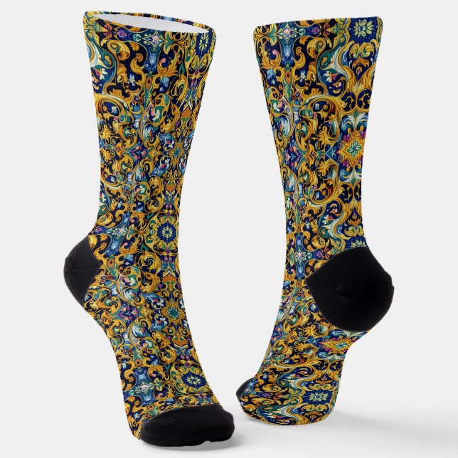 Calcetines brillantes patrones elaborados sin cost (Angular)