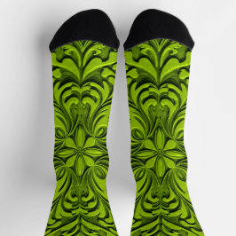 Calcetines Brillantes Patrones Elaborados Sin Cost