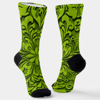 Calcetines Brillantes Patrones Elaborados Sin Cost