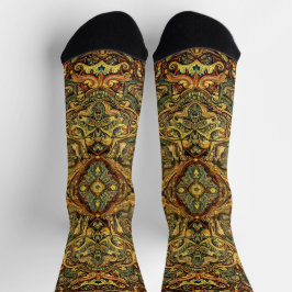 Calcetines Brillantes Patrones Elaborados Sin Cost