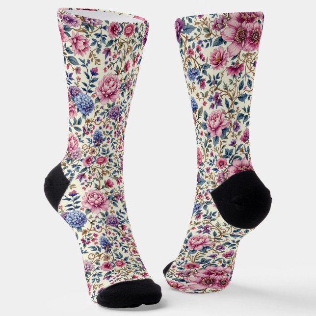 Calcetines Brillantes Patrones Elaborados Sin Cost (Angular)