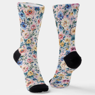 Calcetines brillantes patrones elaborados sin cost