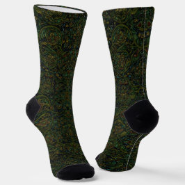 Calcetines Brillantes Patrones Elaborados Sin Cost