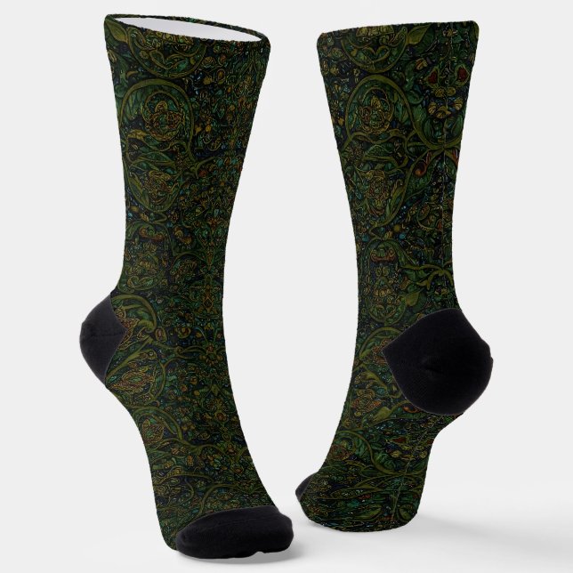 Calcetines Brillantes Patrones Elaborados Sin Cost (Angular)
