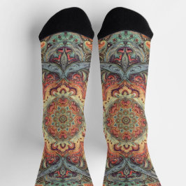 Calcetines Brillantes Patrones Elaborados Sin Cost