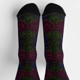 Calcetines Brillantes Patrones Elaborados Sin Cost