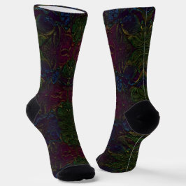 Calcetines Brillantes Patrones Elaborados Sin Cost