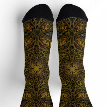 Calcetines Brillantes Patrones Elaborados Sin Cost