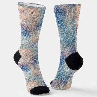 Calcetines Brillantes Patrones Elaborados Sin Cost