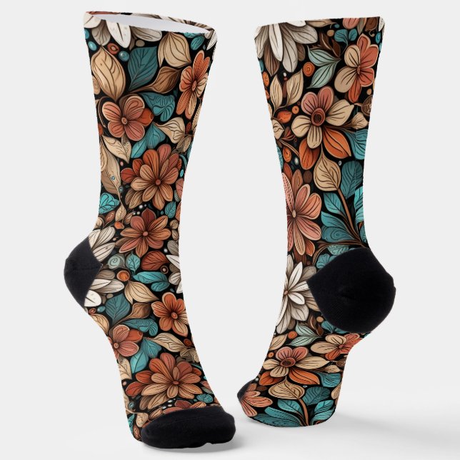 Calcetines Brillantes Patrones Perfectos Sin Costu (Angular)