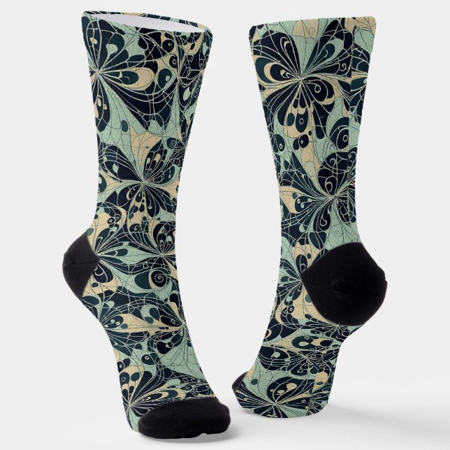 Calcetines Brillantes Patrones Perfectos Sin Costu (Angular)