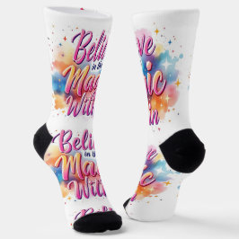 Calcetines Brillantes RANDOPIX Creen en la Magia I