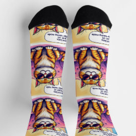 Calcetines Brillantes RANDOPIX Modo de Ahorro de E