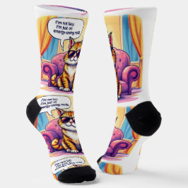 Calcetines Brillantes RANDOPIX Modo de Ahorro de E