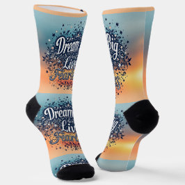 Calcetines Brillantes Sueña Grande & Vive sin Mied