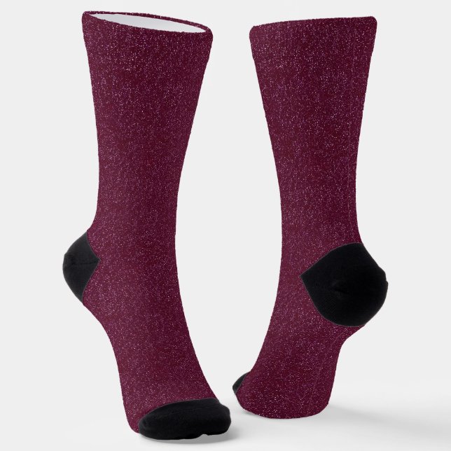 Calcetines brillo carmesí (Angular)