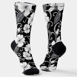 CALCETINES BROMAS DE SUEÑO POLINESIO (NEGRO)